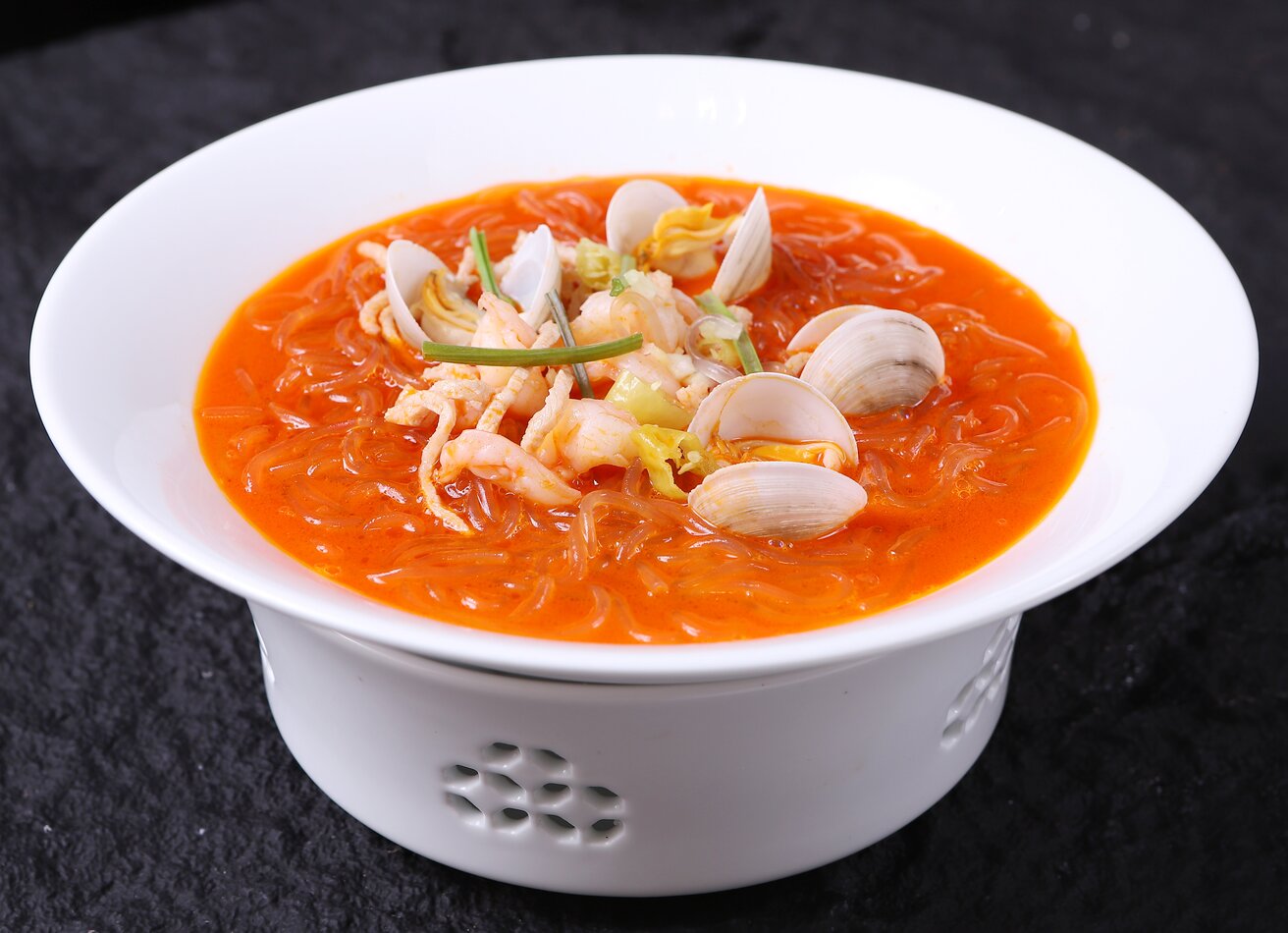 海鲜酸辣豆面website