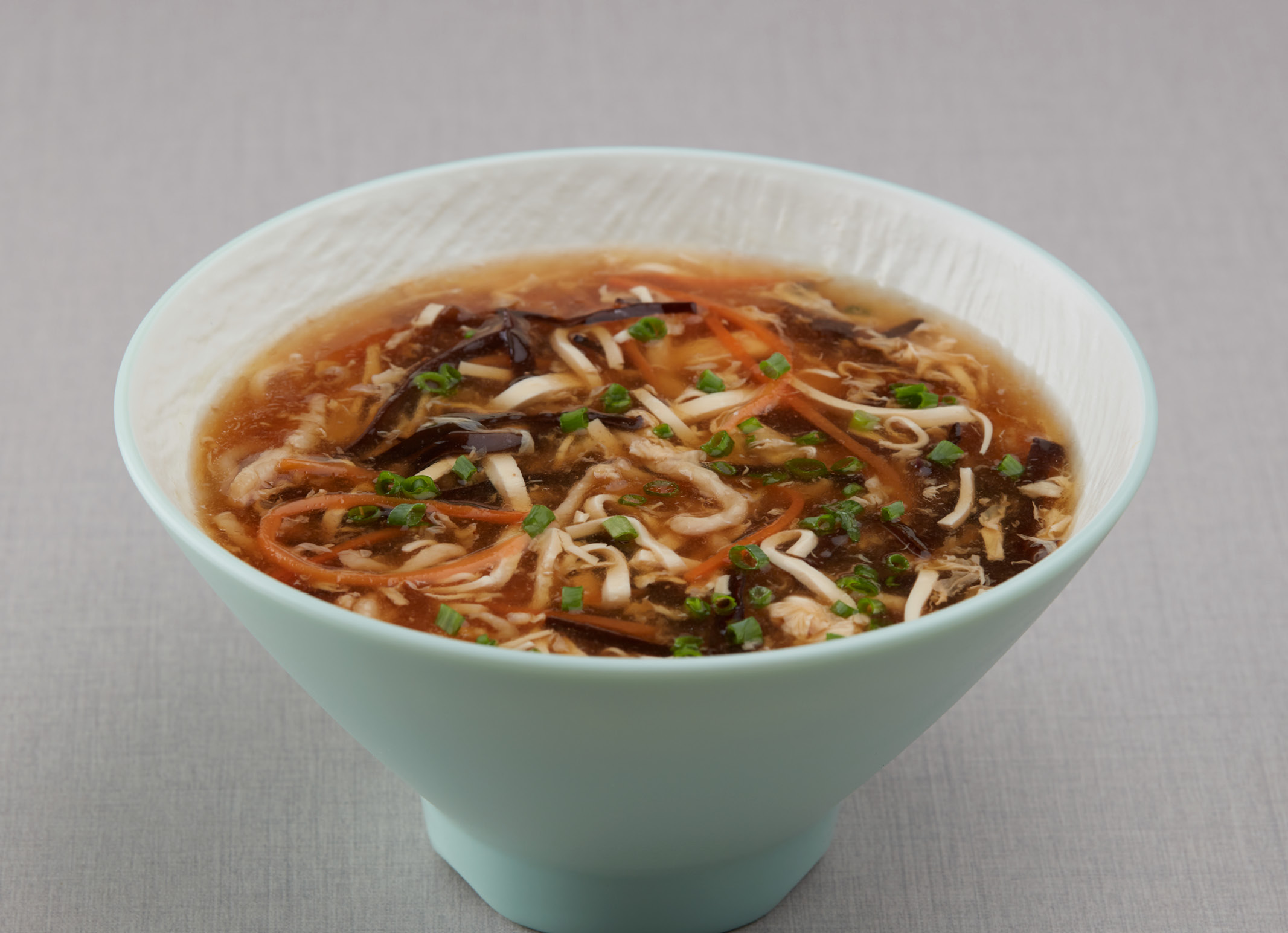 Shredded Pork Hot and Sour Soup