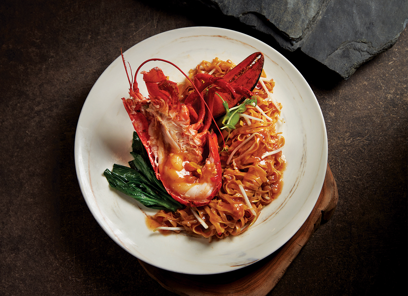 Stewed-_Mee-Pok_-with-Boston-Lobster-in-XO-Sauce